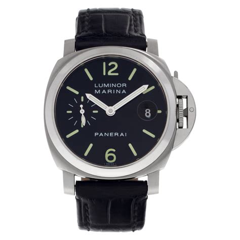 Preowned Panerai Luminor OP6625 Stainless Steel .